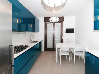 appartamento a Verona, studio di progettazione architetto caterina martini studio di progettazione architetto caterina martini Baños modernos