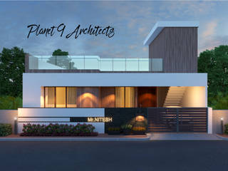 Row housing , Planet 9 Architects and Interior Designers Planet 9 Architects and Interior Designers Bangalôs