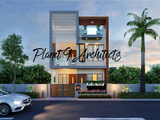 Row housing , Planet 9 Architects and Interior Designers Planet 9 Architects and Interior Designers Bungalows