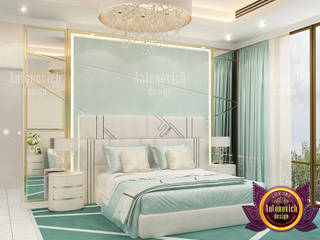 Light Green Bedroom Furniture in Dubai, Luxury Antonovich Design Luxury Antonovich Design