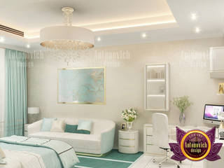 Light Green Bedroom Furniture in Dubai, Luxury Antonovich Design Luxury Antonovich Design