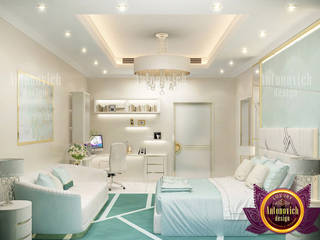 Light Green Bedroom Furniture in Dubai, Luxury Antonovich Design Luxury Antonovich Design