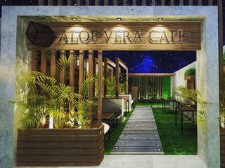 Cafe Design, Micasa Design Micasa Design Zen garden پتھر Wood effect