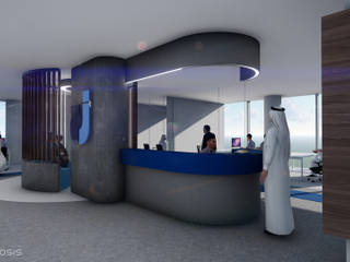 مكتب الجفالي Maktab Al Juffali, Anastomosis Design Lab Anastomosis Design Lab Moderne kantoor- & winkelruimten