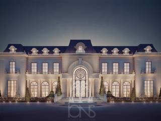 Luxurious Home Design Collection : Royal Palace in Neoclassic Architecture Style, IONS DESIGN IONS DESIGN Rumah Klasik Batu