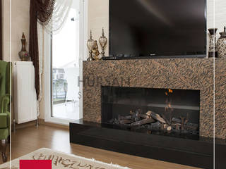 HKHC 130 LİNEER ŞÖMİNE , Kİng Şömine Kİng Şömine Living room Granite