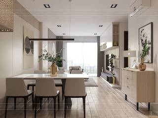 Nội thất phong cách tối giản Minimalism, ICON INTERIOR ICON INTERIOR Living room