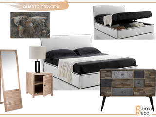 Moodboard Estilo Moderno , Bairro Deco - Decoração de Interiores e Mobiliário Bairro Deco - Decoração de Interiores e Mobiliário Bedroom