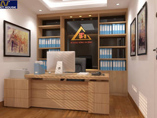 Thiết kế nội thất văn phòng hiện đại - Công ty Tây Đô, khu đô thị Tân Tây Đô, Anviethouse Anviethouse