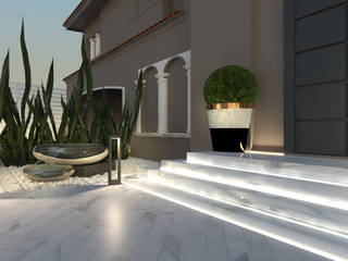 Landscape design | Reyna, Uptown Cairo, Saif Mourad Creations Saif Mourad Creations Sân trước