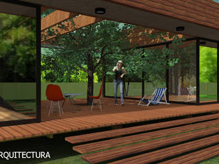 CASA PV-Topocalma, Litueche, Cardenal Caro, AOG AOG Single family home Engineered Wood Wood effect