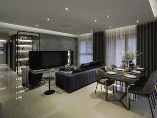 晨光微居, 雅群空間設計 雅群空間設計 Modern living room