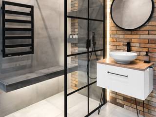 CEMENTUS - Salon HOFF, Salon HOFF Salon HOFF Industrial style bathroom