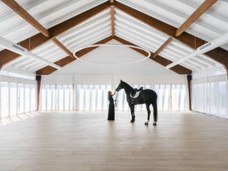 Salon de eventos Caseta Nova, yuû arquitectura yuû arquitectura Espacios comerciales Madera Acabado en madera