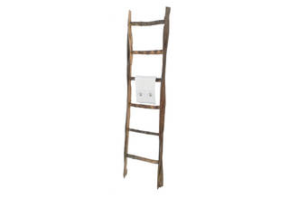 Towel ladder, Woodpieces. Livingdesign Woodpieces. Livingdesign Ванная комната в эклектичном стиле Твердая древесина Многоцветный