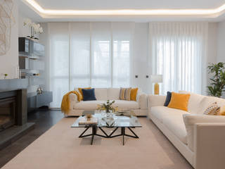 Casa CO, Eva Jurado Estudio de Interiores Eva Jurado Estudio de Interiores Livings de estilo moderno