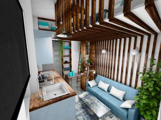 Studio, Crhome Design Crhome Design غرفة المعيشة