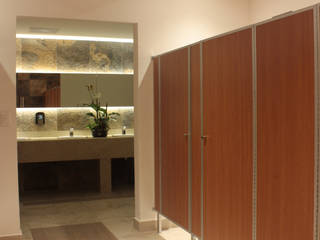 Baños Rich's, emARTquitectura Arte y Diseño emARTquitectura Arte y Diseño Classic style bathrooms Wood Wood effect