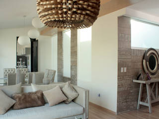 Penthouse AVE, emARTquitectura Arte y Diseño emARTquitectura Arte y Diseño Mediterranean style living room