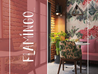 Flamingo Coffee Bar, CANSU TAŞDEMİR CANSU TAŞDEMİR Pavimentos