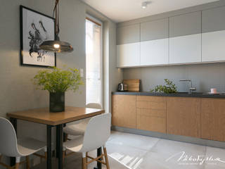 MEDIOLAŃSKIE KLIMATY - zdjęcia, MIKOŁAJSKAstudio MIKOŁAJSKAstudio Built-in kitchens