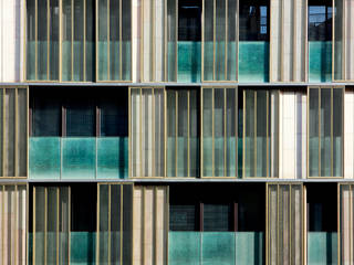 Edificio de viviendas de obra nueva en el ensanche de Barcelona, SANTI VIVES ARQUITECTURA EN BARCELONA SANTI VIVES ARQUITECTURA EN BARCELONA منازل