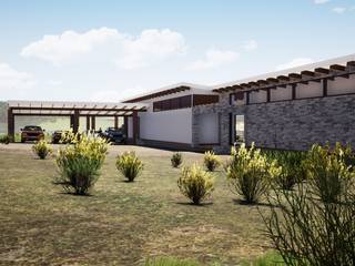 CASA SOBRE CERRO, EN QUILLOTA, Casas del Girasol- arquitecto Viña del mar Valparaiso Santiago Casas del Girasol- arquitecto Viña del mar Valparaiso Santiago บ้านและที่อยู่อาศัย