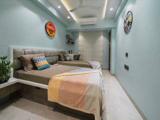 3Bhk Apartment, Ask Design and Build Ask Design and Build غرفة الاطفال