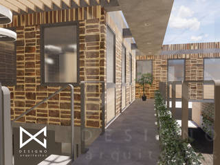 NUEVO LAREDO housing, Designo Arquitectos Designo Arquitectos Casas multifamiliares Ladrillos