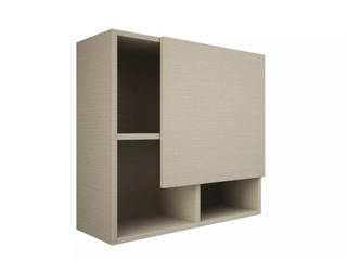 Pensili Soggiorno, GiordanoShop GiordanoShop Modern Living Room Engineered Wood Transparent