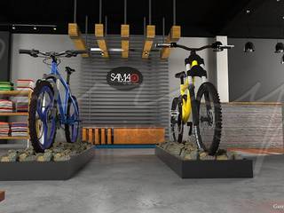 Tienda de bicicletas , GARAY ARQUITECTOS GARAY ARQUITECTOS Ticari alanlar