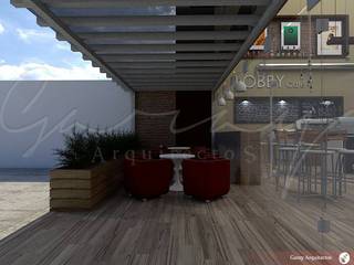 Oficinas y café, GARAY ARQUITECTOS GARAY ARQUITECTOS Ruang Komersial