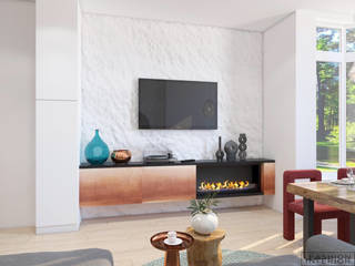 Аутентичные 117 м2 в ЖК "Лесная сказка", г. Киев., Fashion Interior Fashion Interior Living room