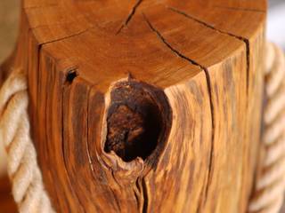 Hocker oder Beistelltisch Holz mit Tragegriff, Schöner Wohnen mit Holz Schöner Wohnen mit Holz Salones rústicos rústicos