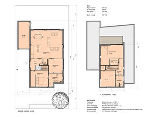 Vrijstaand woonhuis, Dordrecht, Trae Architect Trae Architect 一戸建て住宅 木 木目調