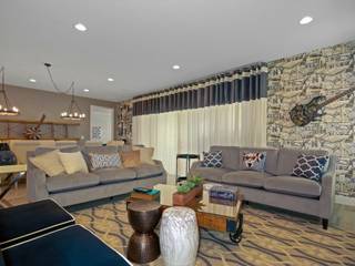 Florida USA - Parceria com Monica Garcia Interiors, Cundari Pereira Cundari Pereira 모던스타일 거실