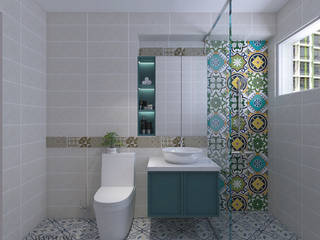 Woodlands St 81, Swish Design Works Swish Design Works Salle de bain moderne