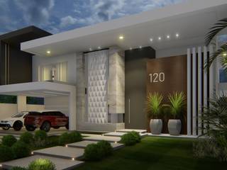 modern door MJR - ENGENHARIA | GERENCIAMENTO | DESIGNERS , Modern