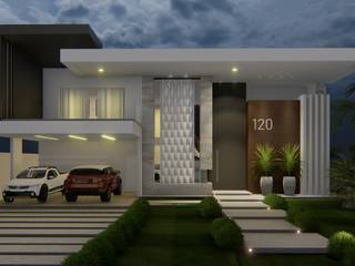 modern door MJR - ENGENHARIA | GERENCIAMENTO | DESIGNERS , Modern