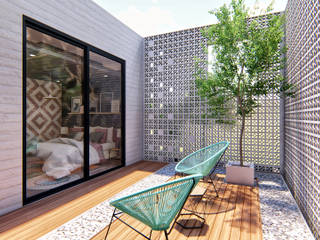 Casa VRoa., Punto Arq. Punto Arq. Patios & Decks