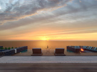 Residencia en Playa de Sonora, Merarki Arquitectos Merarki Arquitectos Casas de estilo moderno