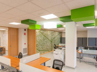 Diseño, proyecto y ejecución de grandes oficinas en Bilbao, Bilbaodiseño Bilbaodiseño Commercial spaces