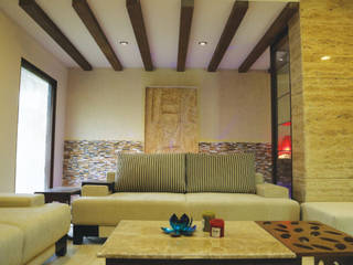Residential P, Antarangni Interior p ltd Antarangni Interior p ltd Classic style living room
