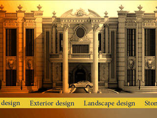 تصميم قصر السيد عبد الله الخوري , tatari company tatari company Villas Stone White
