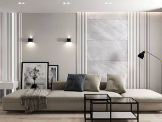 Золотистый бульвар, DESHOUSE INTERIORS DESHOUSE INTERIORS Salones de estilo moderno