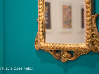La Casa dell'Arte, Flavia Case Felici Flavia Case Felici モダンスタイルの 玄関&廊下&階段
