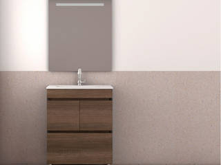 Muebles de Baño, MOBAN MOBAN Banheiros minimalistas