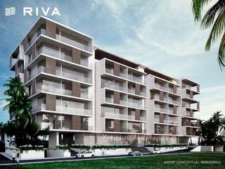 RIVA TOWERS CANCUN , BAUM BAUM Terrace house Solid Wood Multicolored
