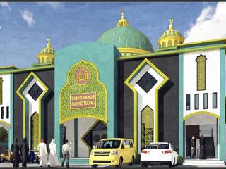 MASJID AN NUR GUNTER (RE-MODELING BANGUNAN, KUBAH, TRAWANGAN), Aryandhani Aryandhani