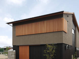 床座の家-土間と離れ蔵のある家-, Studio tanpopo-gumi 一級建築士事務所 Studio tanpopo-gumi 一級建築士事務所 Asian style houses